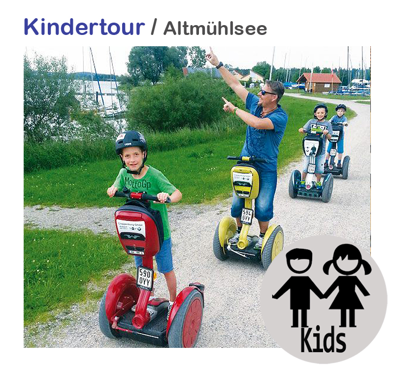 Segway Kindertour ab 8 Jahren Altmühlsee